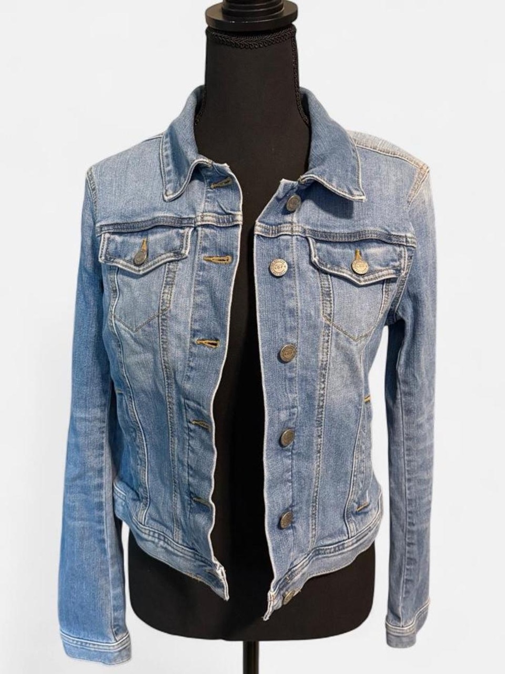 Women’s Light Blue Denim Jacket - Classic Jean Jacket